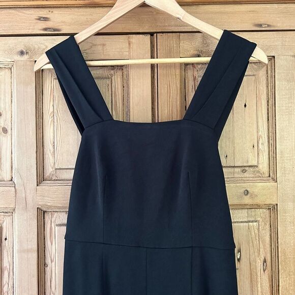 Club Monaco Ralph Lauren 2 Black Tie Back Romper Jumpsuit Tank Sleeveless - Picture 3 of 11